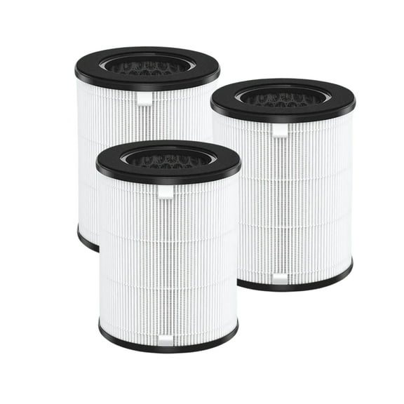 Nispira AP-T20FL True HEPA Replacement Filter Compatible with HoMedics TotalClean 360 Tower Air Purifier AP-T20 AP-T20WT, 3 Packs