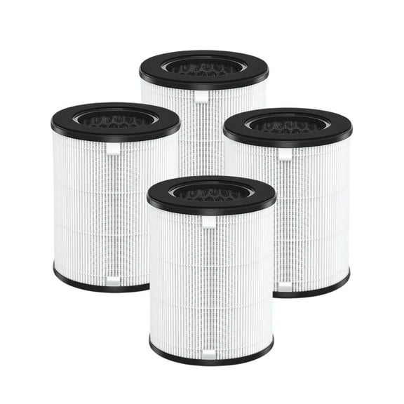 Nispira AP-T20FL True HEPA Replacement Filter Compatible with HoMedics TotalClean 360 Tower Air Purifier AP-T20 AP-T20WT, 4 Packs