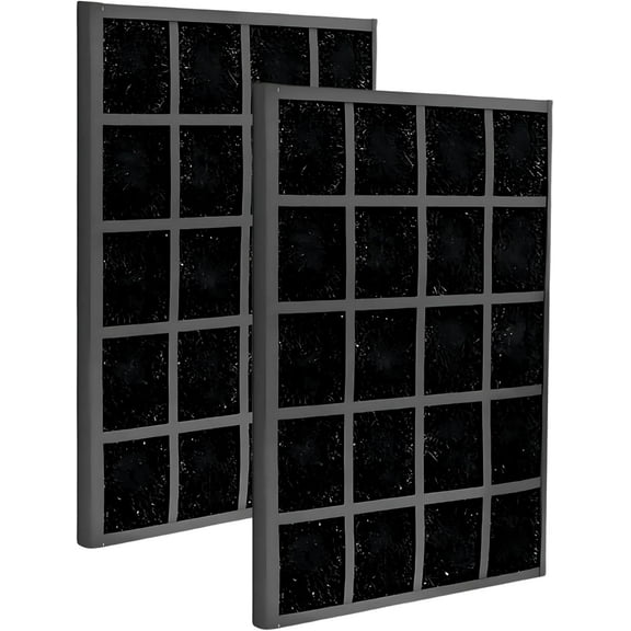 Nispira Pre Filter Replacement for Sharp FZ-A80DFU Plasmacluster Air Purifier FP-A60UW FP-A80UW Activated Carbon, 2 Packs