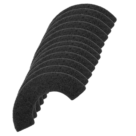 Nispira Activated Charcoal Litter Box Filters for Robot 4 LR4 Self Cleaning I Pet Safe, Non-Toxic, Free of VOCs, Odor Filter, 12 Pack