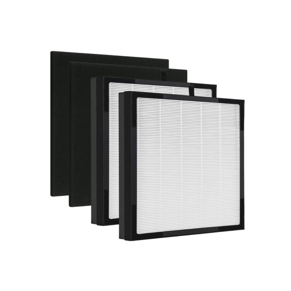 Nispira Aerio-300 3-in-1 HEPA Carbon Filter Replacement For Zigma Smart Original Air Purifier Aerio-300, 2 Pack