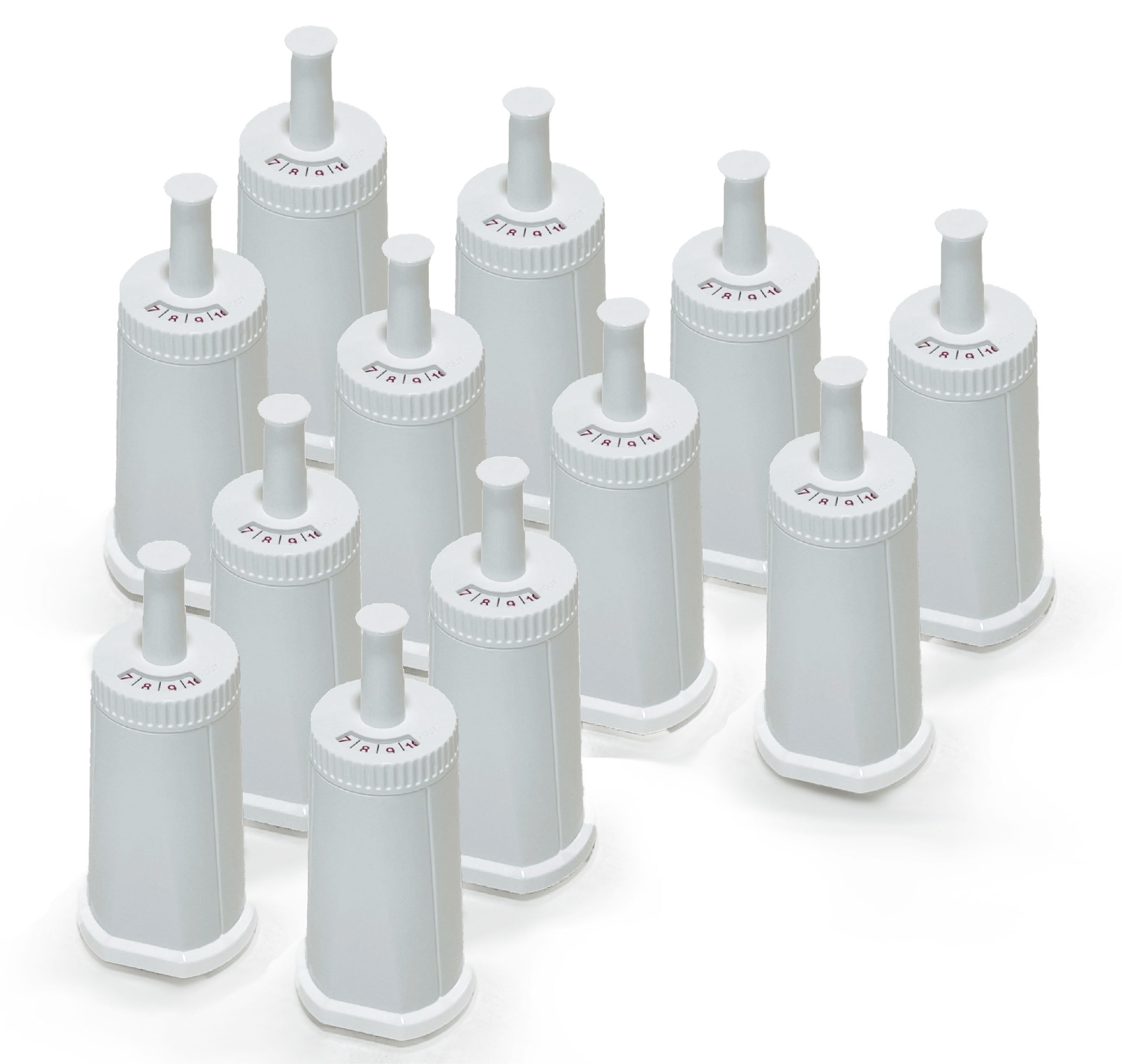 Nispira BES008 Water Filter Compatible with Sage ClaroSwiss for Breville Espresso Machine Oracle Touch BES990, Bambino Plus BES920, Barista Pro BES878, Barista Express, Barista Touch BES880, 12 Packs