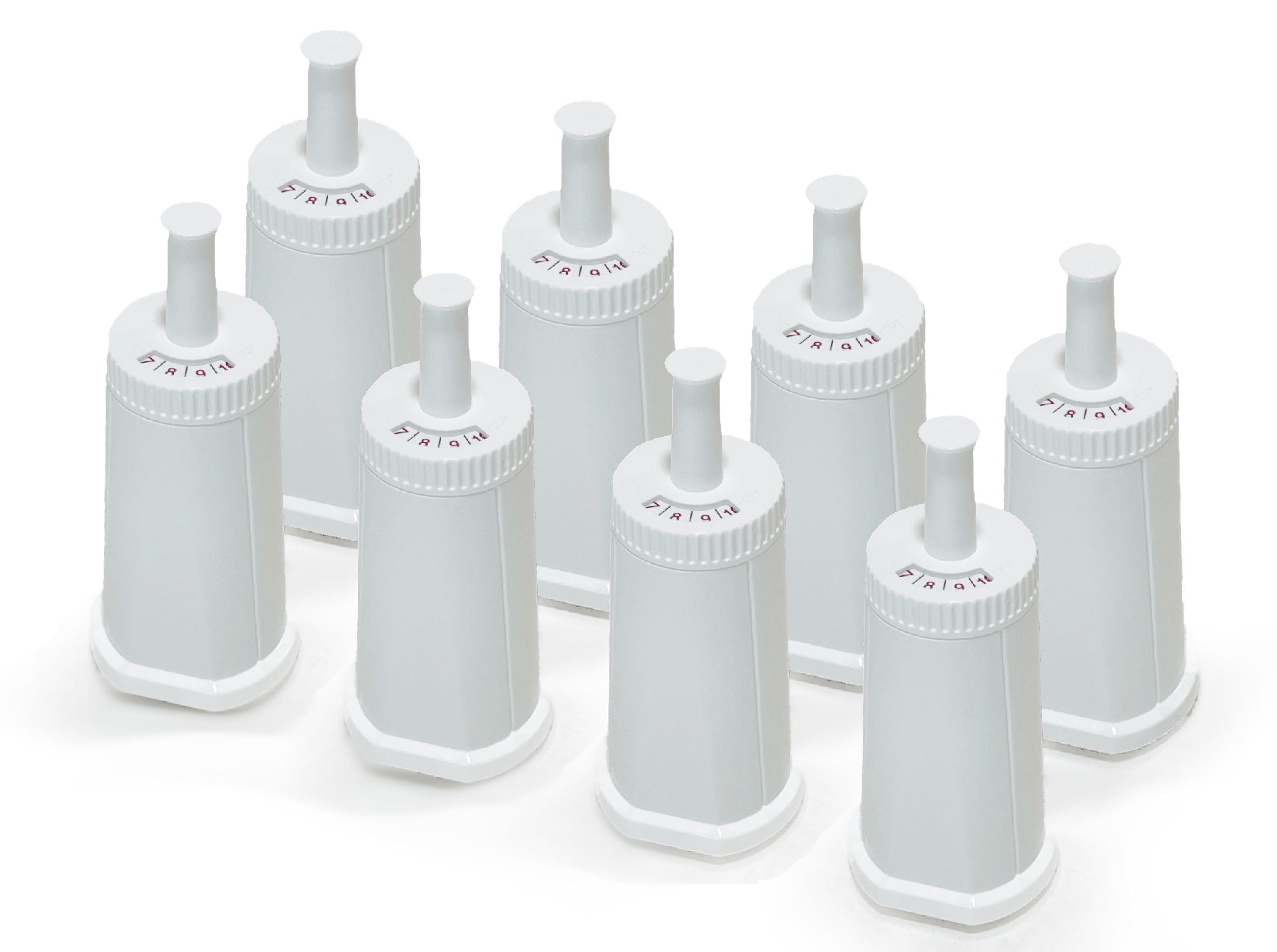 Nispira BES008 Water Filter Compatible with Sage ClaroSwiss for Breville Espresso Machine Oracle Touch BES990, Bambino Plus BES920, Barista Pro BES878, Barista Express, Barista Touch BES880, 8 Packs