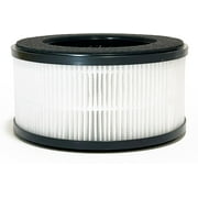 Nispira BS-01 3-In-1 True HEPA Filter Replacement Compatible with Slevoo Air Purifier BS-01 | Removes Smoke, Chemical VOCs, Odor | 1 Pack