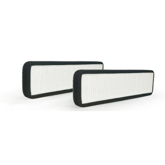 Nispira Cabin Intake Air Inlet Vent Filter Replacement For Tesla Model 3 | 2017 2018 2019 2020 | Size 11.75" x 3" x 0.75". 2 Pack