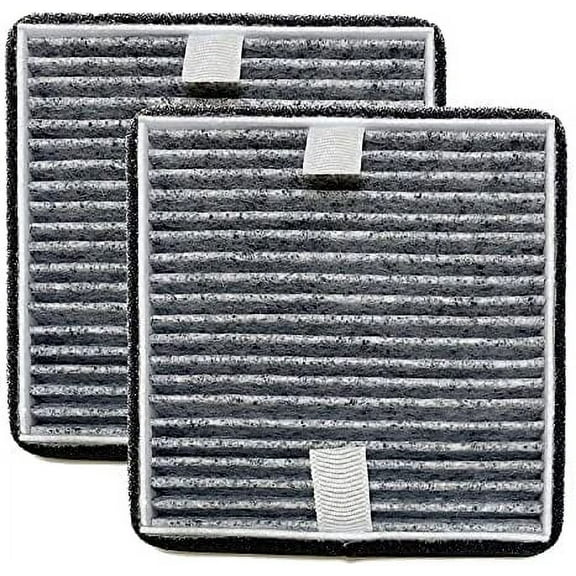 Nispira Carbon Air Filter Replacement, 2 Pack, Compatible with Febreze FHT150W, FRF105