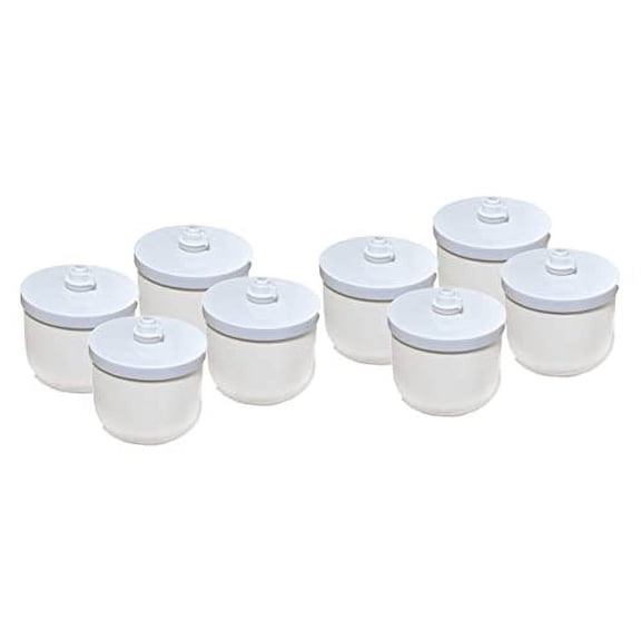 Nispira Ceramic Dome Water Filter Cartridge Compatible with Zen Water Portable Purification System, Max Water, Water Cooler Household buckets Countertop. 8 Pack