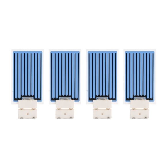 Nispira Ceramic Ozone Plates Replacement Compatible with Enerzen O-555 Ozone Generators O3 Air Purifier Deodorizer, 4 Packs (NOT FOR O-777)