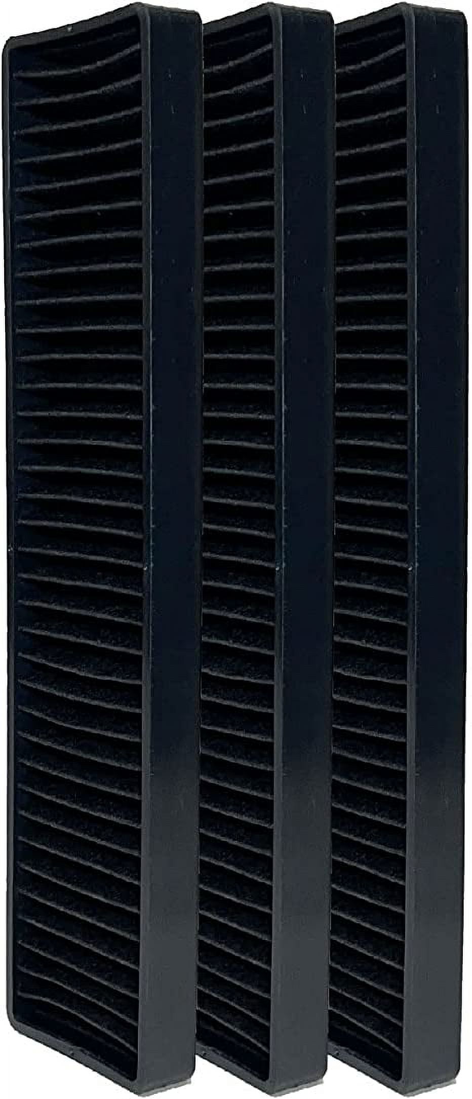 Nispira Charcoal Filter Replacement For Range Hood Microwave Oven Exhaust | Compatible With LG 5230W1A003A | Removes Odor Smoke | 3 Packs