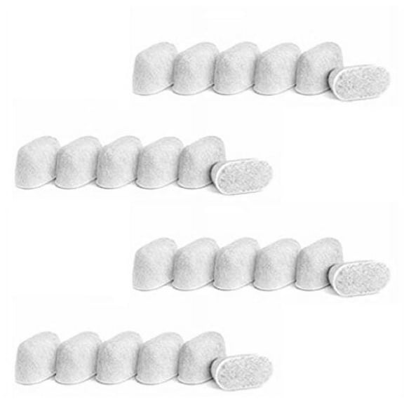 Nispira Coffee Machine Premium Water Filter Replacement with Ion Exchange Resin For Breville BWF100 - 24 Filters