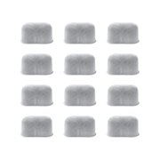 Nispira Coffee Maker Water Charcoal Filter Replacement Compatible with Braun BRSC004 BrewSense Drip Model 12 Packs