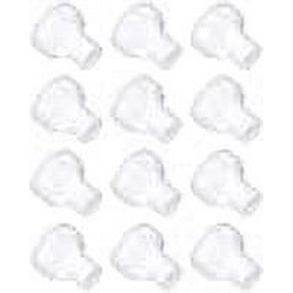 Nispira Disposable Air Inlet Filter Replacement Compatible with Devilbiss Pulmoneb Pulmo-Aide 3655D, 12 Units