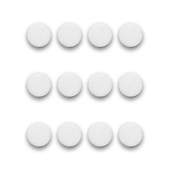 Nispira Disposable Replacement Filters Compatible with Omron Healthcare Filters 1/2" NE-C18 NE-C25 C30FL 9930, 12 Pack