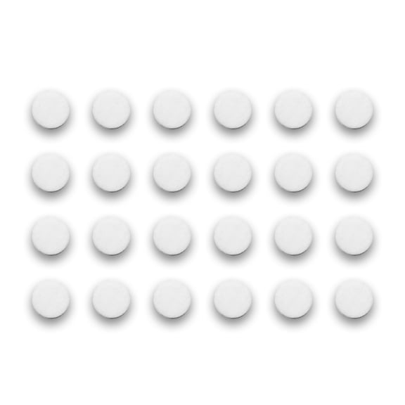 Nispira Disposable Replacement Filters Compatible with Omron Healthcare Filters 1/2" NE-C18 NE-C25 C30FL 9930, 24 Pack