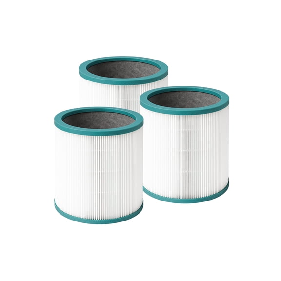 Nispira Dual-layer HEPA Filter Compatible with Dyson TP01 TP02 BP01 Tower US Sm/Nk and TP02 US Nk/Nk. Compared to EVO filter part 968126-03. 3 Units