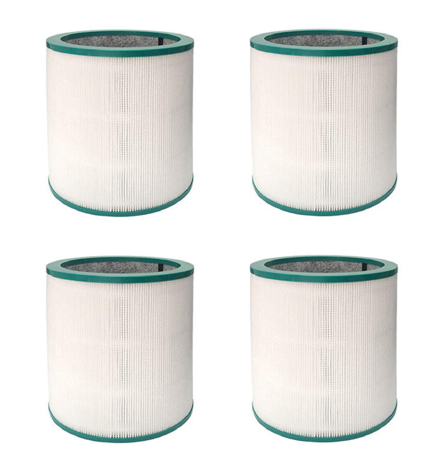 Nispira Dual-layer HEPA Filter Compatible with Dyson TP02 US Sm/Nk and TP02 US Nk/Nk. Compared to part 968126-03. 4 Units