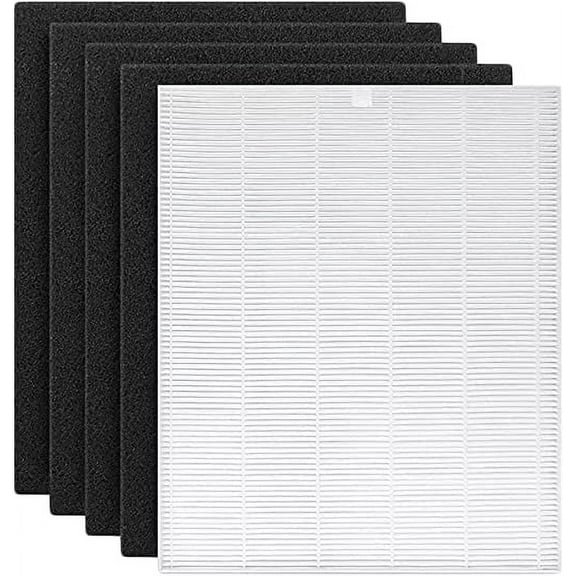 Nispira EL024 True HEPA Carbon Filter Replacement Compatible with Electrolux EL500 Series Air Purifier, 1 Pack