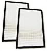 Nispira Filter Compatible with Vornado AQS 25 35 Replacement HEPA Filter MD1-0004 Air Purifier. 2 Filters
