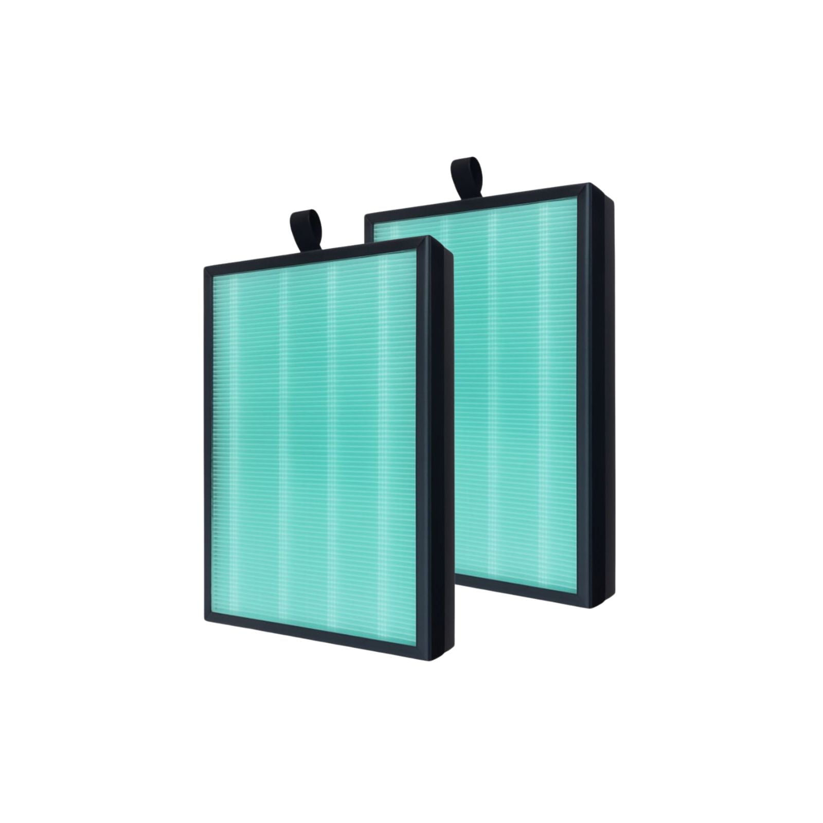 Nispira H04 3-In-1 True HEPA Filter Replacement Compatible with HIMOX Air Purifier H04 | Removes Smoke, Odor, Chemical VOCs | 2 Pack
