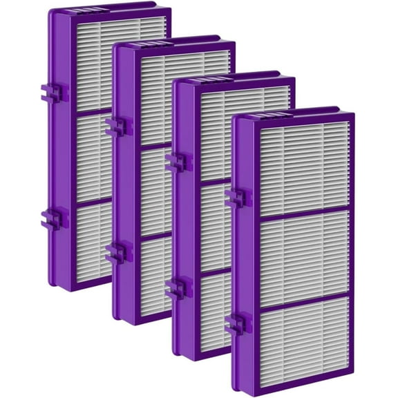 Nispira AER1 HAPF300AP Performance Plus HEPA Replacement Filter Compatible with Holmes Air Purifier HAP242-NUC HAPF300AP-U4 HEPA. 4 Packs