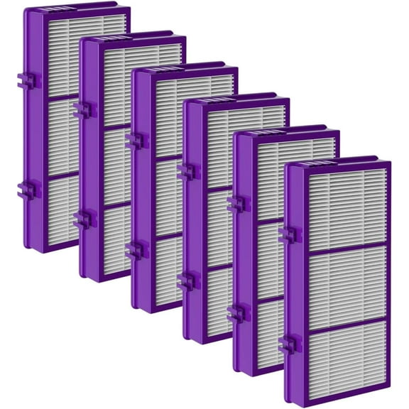 Nispira AER1 Replacement Filter HAPF300AP Performance Plus Compatible with Holmes Air Purifier HAP242-NUC HAPF300AP-U4 True HEPA. 6 Pack