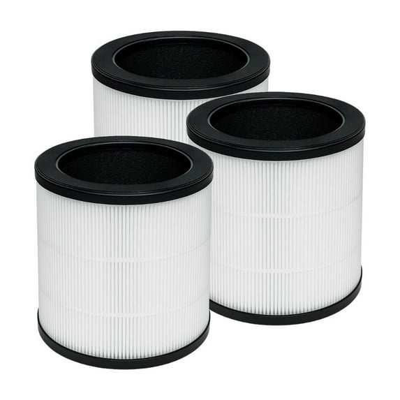Nispira HAPF360 Type J HEPA Filter Replacement For Holmes HAP360W HAP360 Bionaire 360° UV Air Purifier BAPF361, 3 Pack