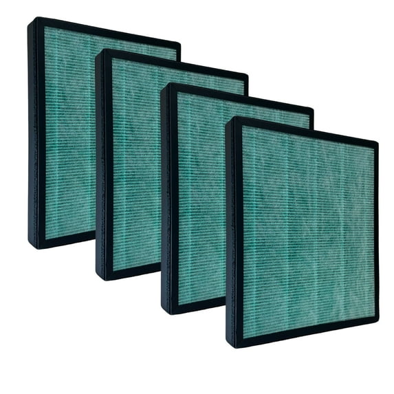 Nispira ‎HBMAX300 True HEPA Carbon Filters Replacement | Compatible with Coway Airmega Max2 300/300S Air Purifier | Pack of 4