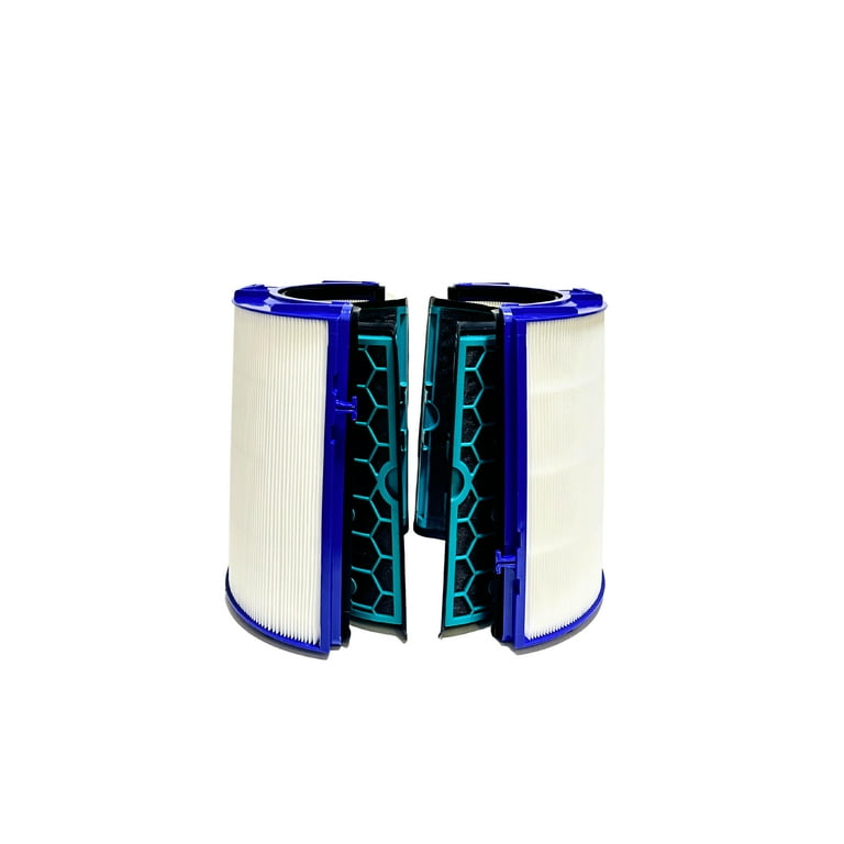 Nispira HBP04 2 IN 1 Replacement Filter Compatible with Dyson Air Purifier HP04 HP06 HP07 HP09 HP10 HP4B TP4A TP7A TP04 TP06 TP07 TP09 TP10 PH01