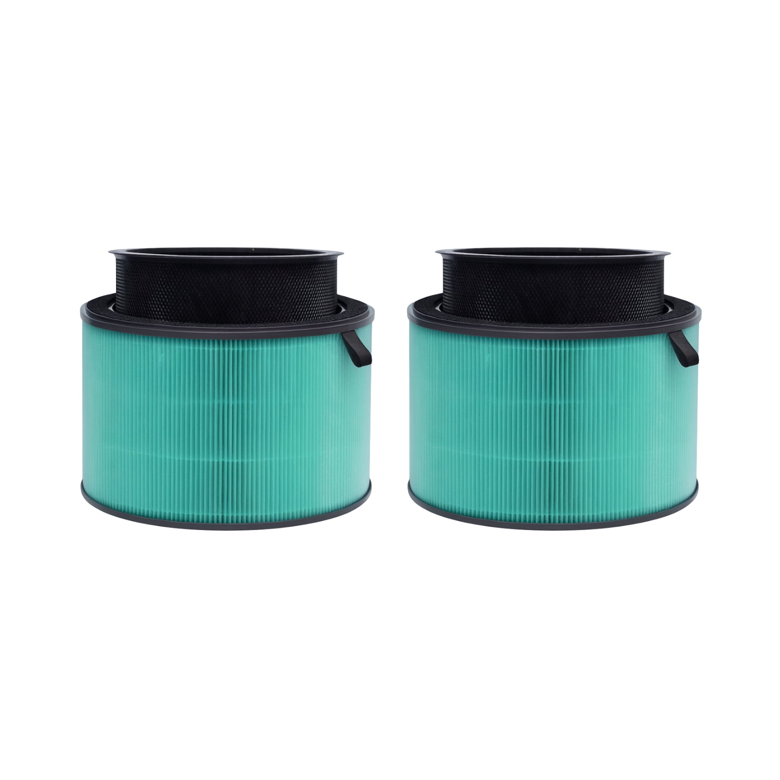 Nispira HEPA Activated Carbon Filter Replacement For LG PuriCare 360 AS330DWR0 AS560DWR0  Air Purifier AAFTDT301 (NOT For AeroTower) 2 Pack