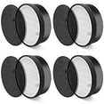 thumbnail image 1 of Nispira HEPA Air Filter Replacement Compatible with Air Purifier LV-H132, Compared To Part LV-H132-RF, 4 Packs, 1 of 2