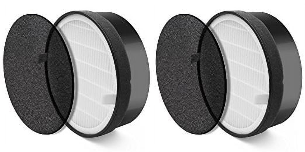 Nispira HEPA Air Filter Replacement Compatible with Air Purifier LV-H132, Compared To Part LV-H132-RF, 2 Packs