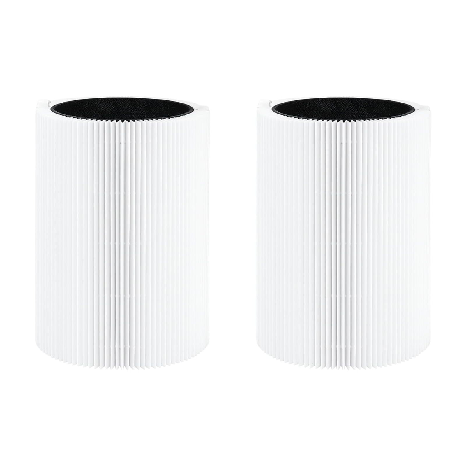 Nispira HEPA Blue Pure 411 Replacement Filter Compatible with Blueair Blue Pure 411 Air Purifiers. Particle and Activated Carbon. 2 Filters