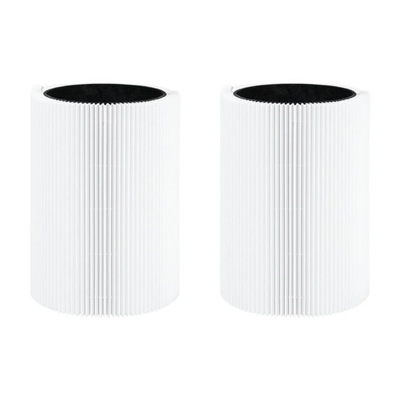 Nispira HEPA Blue Pure 411 Replacement Filter Compatible with Blueair Blue Pure 411 Air Purifiers. Particle and Activated Carbon. 2 Filters