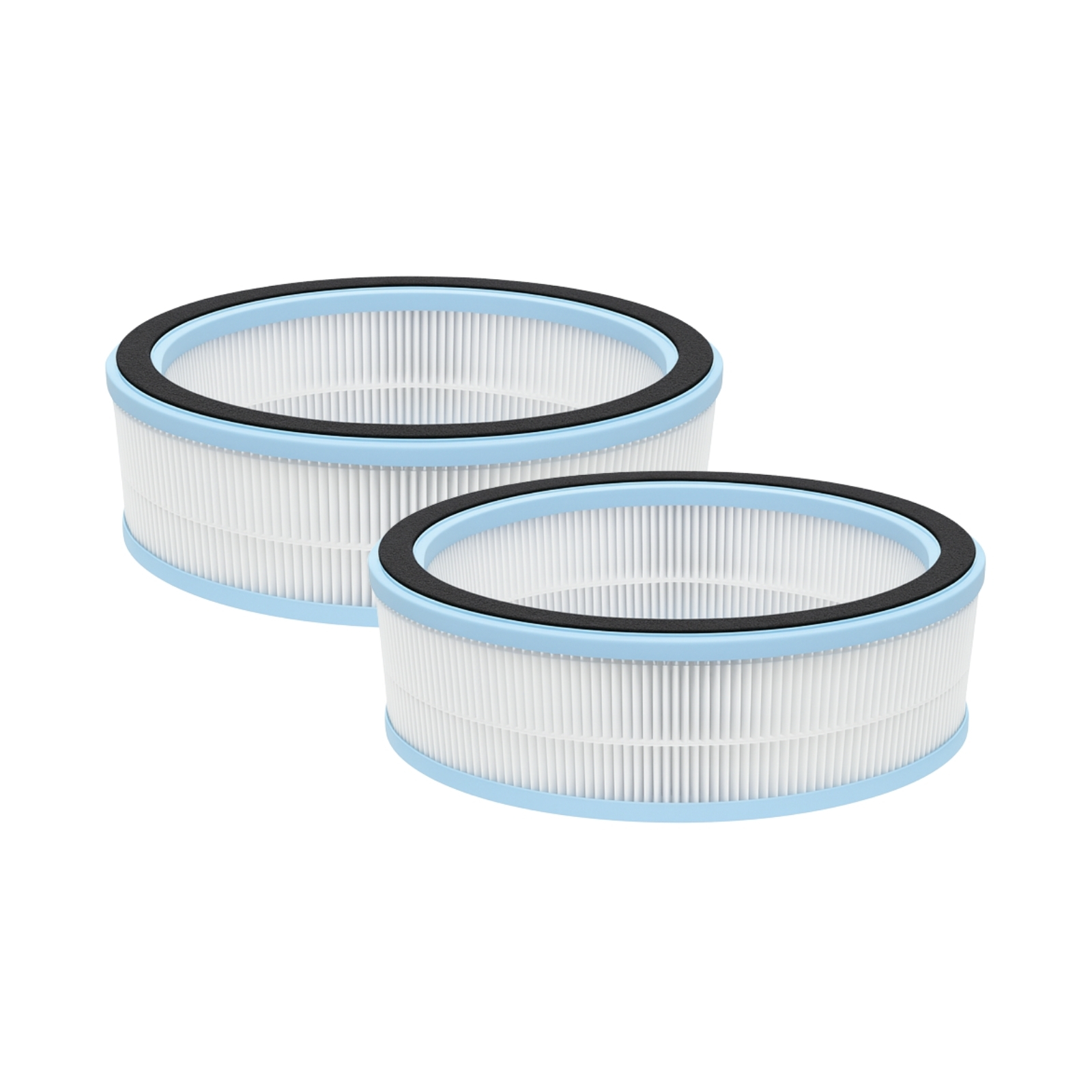 Nispira HEPA Filter Replacement Compatible with LEVOIT Sprout Evaporative Humidifier LEH-B381S, 2 Pack