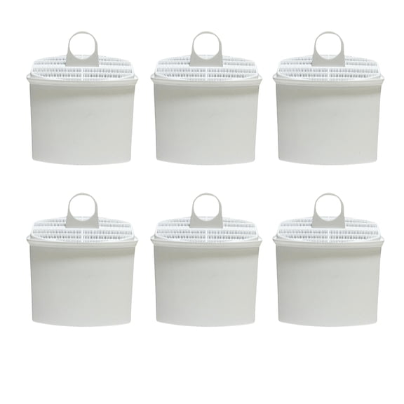Nispira KWF2 Water Filter Cartridge Replacement Compatible with Braun Coffee Maker | 6 Packs