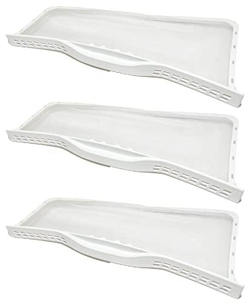 Nispira Lint Trap Screen Filter Replacement Compatible with Whirlpool Amana Maytag Dryer Part WP37001142 For Model AP6008778, 37001142A, 40124401, 37001142. 3 Pack