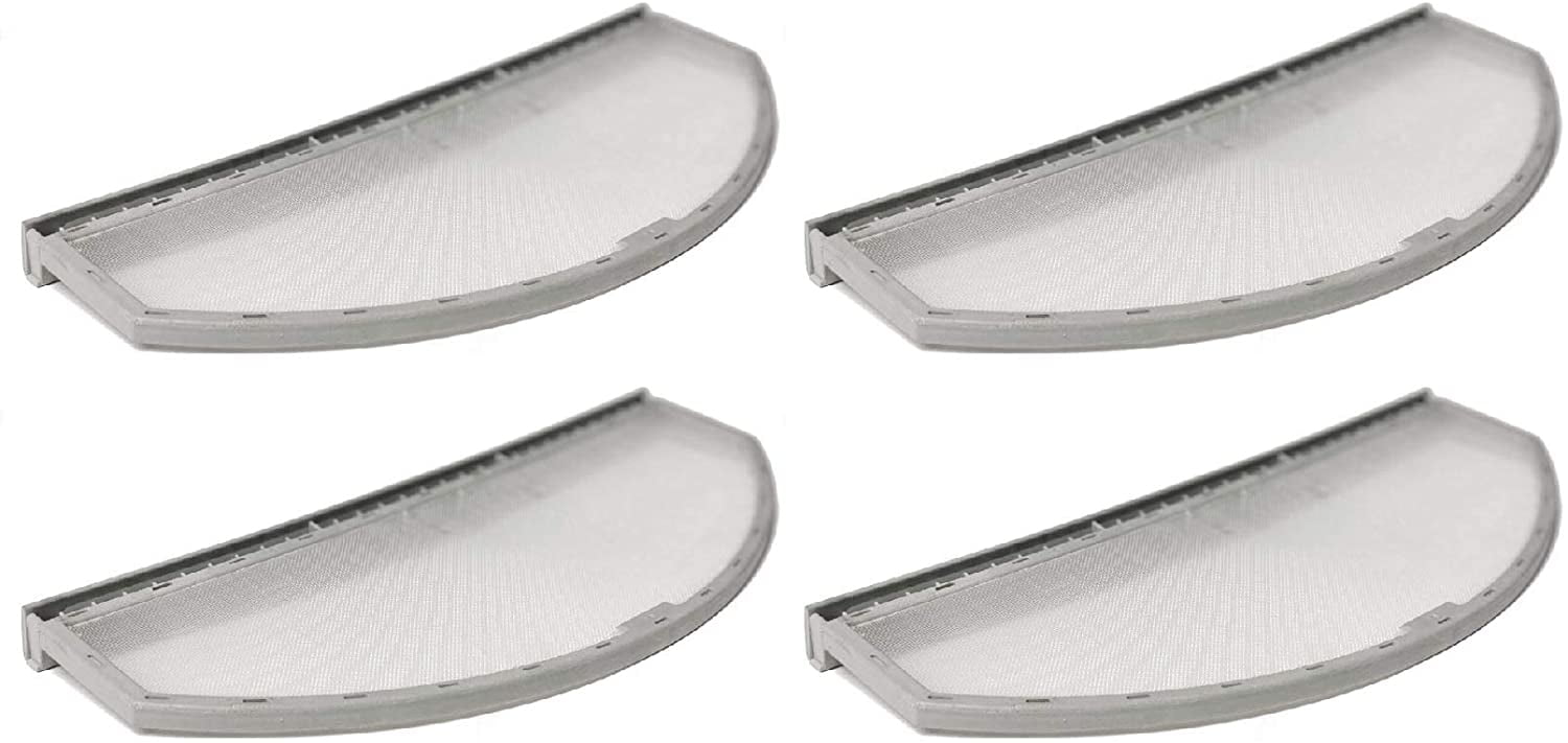 Nispira Lint Trap Screen Filter Replacement Compatible with Whirlpool Maytag Cloth Dryer Part 53-0918. 4 Filters