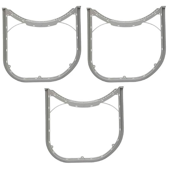 Nispira Lint Trap Screen Filter Replacement For LG Electronics Cloth Dryer 5231EL1003B, 3 Filters