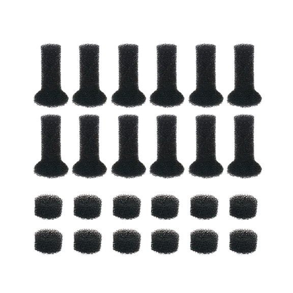 Nispira Lite Fountain Replacement Foam/Sponge Mufflers Compatible with Lite 2.5L/84oz Cat Water Fountain, 12 Sets
