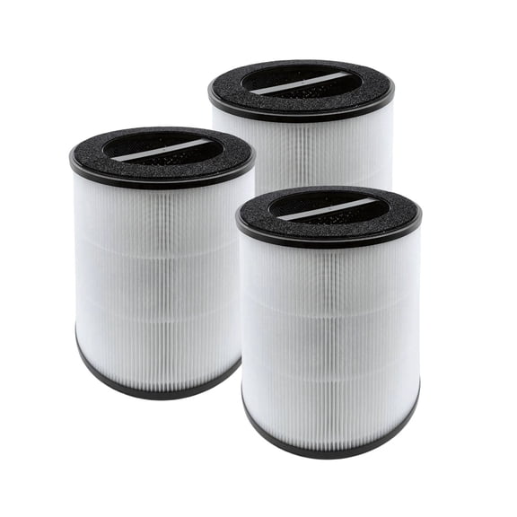 Nispira MD01 MD02 Mod/Mod+ Replacement Filter for Mod/Mod+ Air Purifier True HEPA with Activated Carbon, 3 Packs