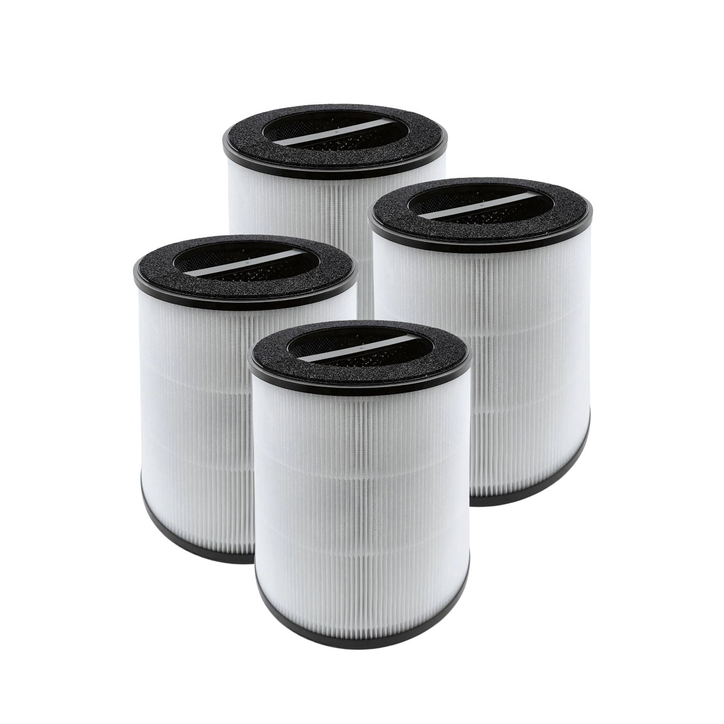 Nispira MJR01 Mod Jr. Replacement Filter for Mod Jr. Air Purifier True HEPA with Activated Carbon, 4 Packs