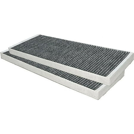 Nispira Model Y Cabin Intake Air Conditioning Inlet Vent Activated Carbon Filter Replacement For Tesla | 2020 2021 2022 2023 | Remove Smoke, Smog, Dust, VOCs chemical | Size 18" x 6.75" x 1". 2 Packs