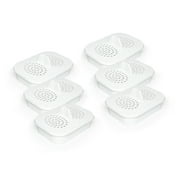Nispira NFP100 NFP-100 Water Pitcher Dispenser Filter Replacement, compatible with Nakii 6 Packs