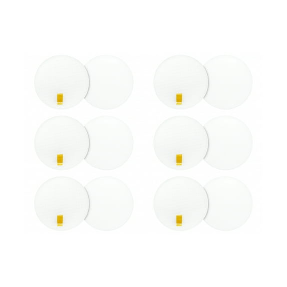 Nispira NV341 Foam Filter for Shark Rotator Slim-Light Lift-Away Vacuum NV341Q NV340 NV340UK NV340UKP NV340UKR 1229FC340 XHF340 6 Pack