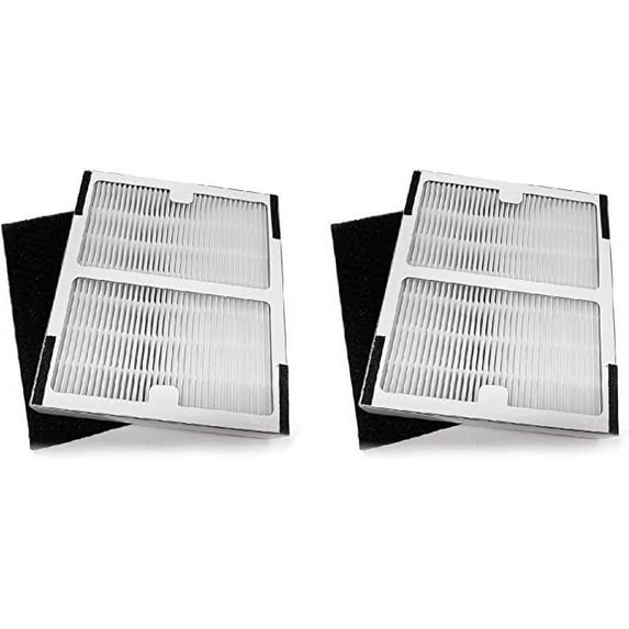 Nispira Premium Filter + Carbon Pre Filter Set Replacement Compatible with Idylis Air Purifier Model AC-2125, AC-2126, IAP-10-125, IAP-10-050, IAP-10-150. Compared to Filter Type B Part IAF-H-100B, 2