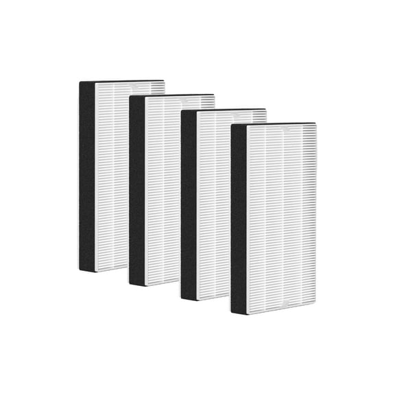 Nispira HEPA Replacement Filter For Filtrate F1 Air Purifier C01 T02 FAP-C01-F1, FAP-T02-F1, FAP-C01BA-G1, FAP-T02WA-G1 Part FAPF-F1-A F1. 4 Packs