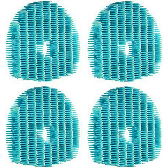 Nispira Premium Humidification Replacement Filter Compatible with Sharp Air Purifier KC-850U KC-860U. Compared to Part FZ-C100MFU, 4 Filters