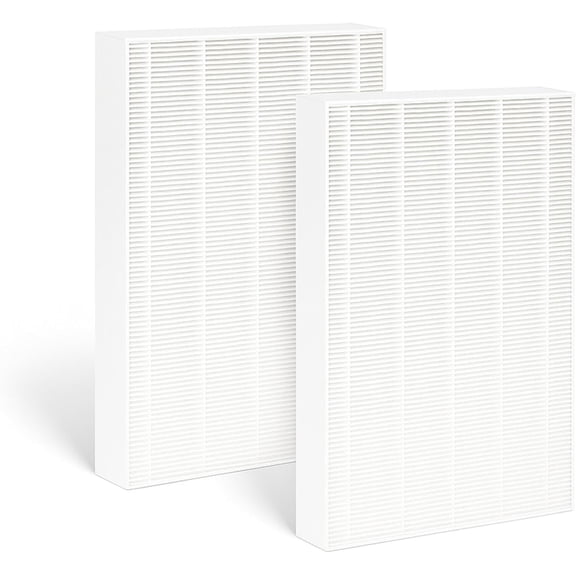 Nispira Premium True HEPA Filter Replacement Compatible Sharp Air Purifier KC-850U, Compared to Part FZ-C100HFU, 2 Filters