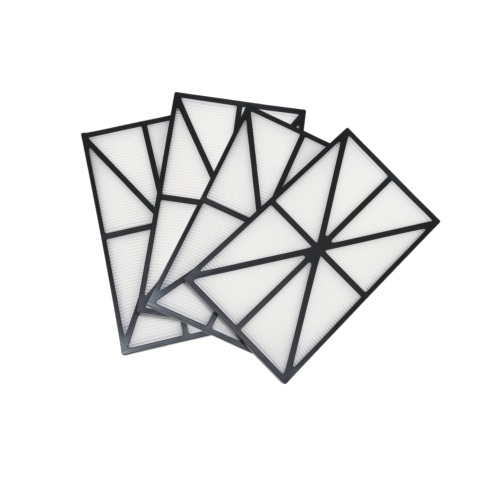 Nispira RCX70101PAK2 Robotic Pool Cleaner Filter Panels Cartridge Replacement | For Hayward Robotic AquaVac, TigerShark, SharkVac Pool Cleaners | Pack of 4