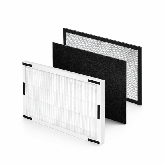 Nispira Replacement Filter Set Compatible with Lasko HF25630 Pure Platinum Air Purifier HEPA Carbon Filter 1 Set